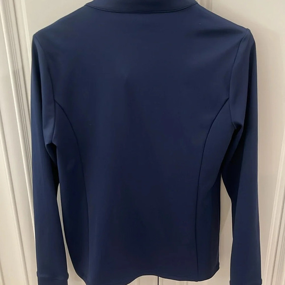 Foray Golf Front Zip insulated hybrid Light Jacket quilted vest Navy blue  Small - Picture 11 of 14